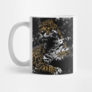 Tigre Gold Animal vector Mug